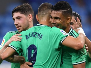 Пас пяткой привел к голу и единоличному лидерству “Реала” в чемпионате Испании Пас пяткой привел к голу и единоличному лидерству “Реала” в чемпионате Испании