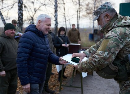 Завдяки вам у найважчі часи ми зберегли українське місто Харків - Ігор Терехов (фото) Завдяки вам у найважчі часи ми зберегли українське місто Харків - Ігор Терехов (фото)