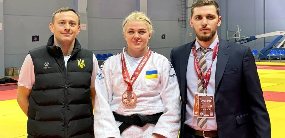 Українка здобула бронзову медаль на турнірі Grand Slam 2026 по дзюдо Українка здобула бронзову медаль на турнірі Grand Slam 2026 по дзюдо