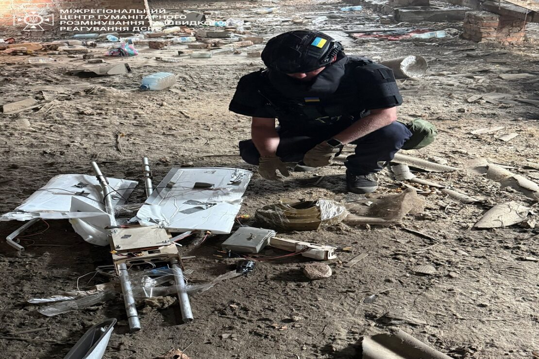 На Харківщині знешкодили російський БпЛА На Харківщині знешкодили російський БпЛА