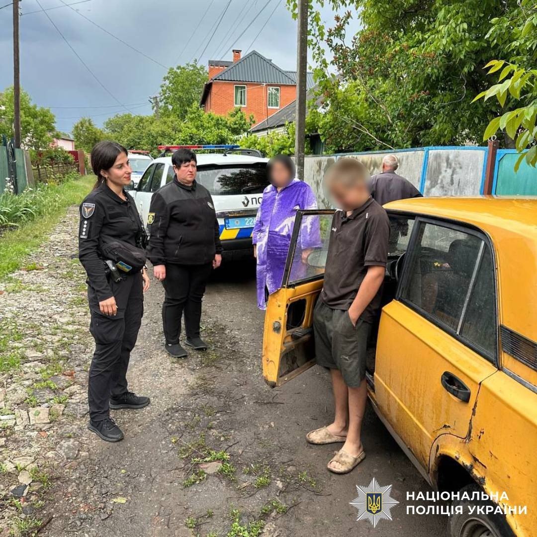 У Харківській області підліток керував авто У Харківській області підліток керував авто