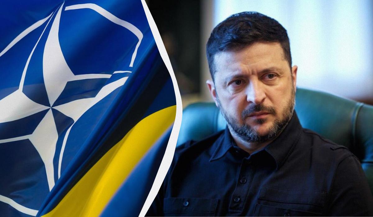 Росія має бути зацікавлена в тому, щоб Україна стала членом НАТО, - Зеленський Росія має бути зацікавлена в тому, щоб Україна стала членом НАТО, - Зеленський