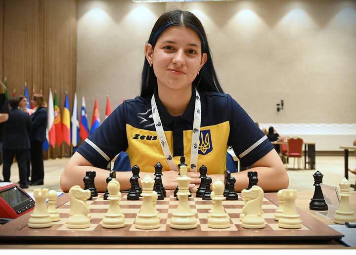 15-річна українка стала чемпіонкою Європи з шахів 15-річна українка стала чемпіонкою Європи з шахів