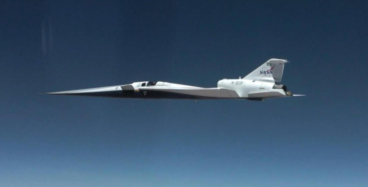Історичний момент: революційний літак X-59 вперше подолав звуковий бар’єр Історичний момент: революційний літак X-59 вперше подолав звуковий бар’єр
