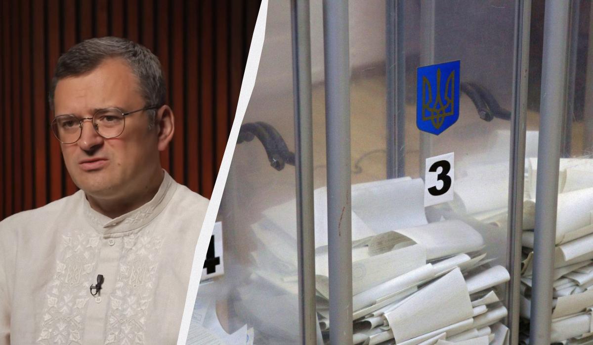 Українцям після років у російській окупації не можна одразу дозволити голосувати, - Кулеба Українцям після років у російській окупації не можна одразу дозволити голосувати, - Кулеба