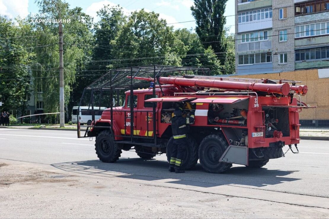 Вдруге за день росіяни вдарили по АЗС у Харкові Вдруге за день росіяни вдарили по АЗС у Харкові