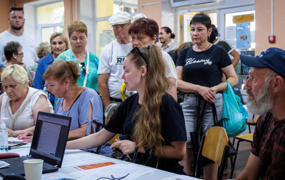 На Харківщині триває евакуація цивільного населення з небезпечних територій На Харківщині триває евакуація цивільного населення з небезпечних територій